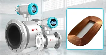 Supresión y eliminación de interferencia en medidores de flujo electromagnético