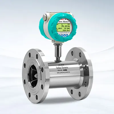 Medidores de flujo de turbina