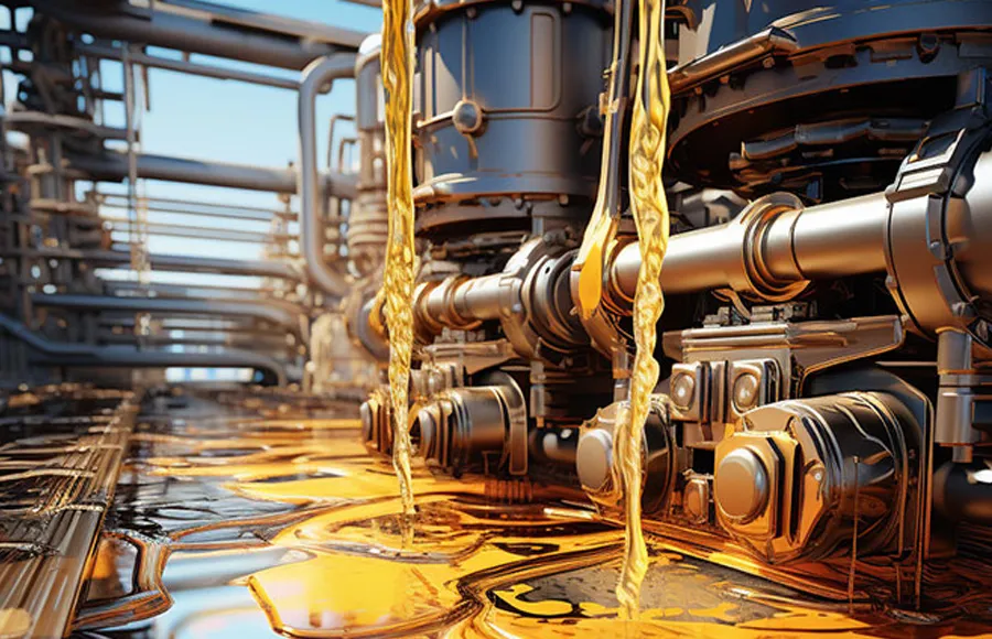 Inyección de agua de campo petrolífero y medición de aceite crudo