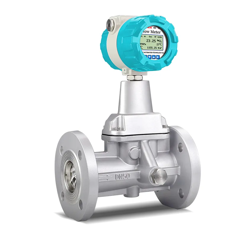 aluminum alloy precession vortex flow meter for liquid meter