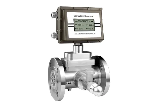 Medidor de flujo de turbina de gas