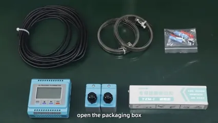 Vídeo de operación de instalación de caudalímetro ultrasónico modular Jujie