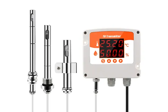 Transmisor de temperatura y humedad